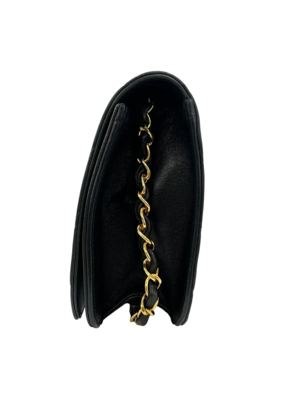 Chanel Shoulder Bag Quilted 23 Black Chain